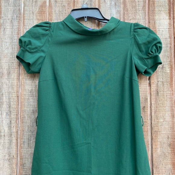 COPY - DSQUARED2 wool mock neck dark green midi dress - Picture 5 of 16